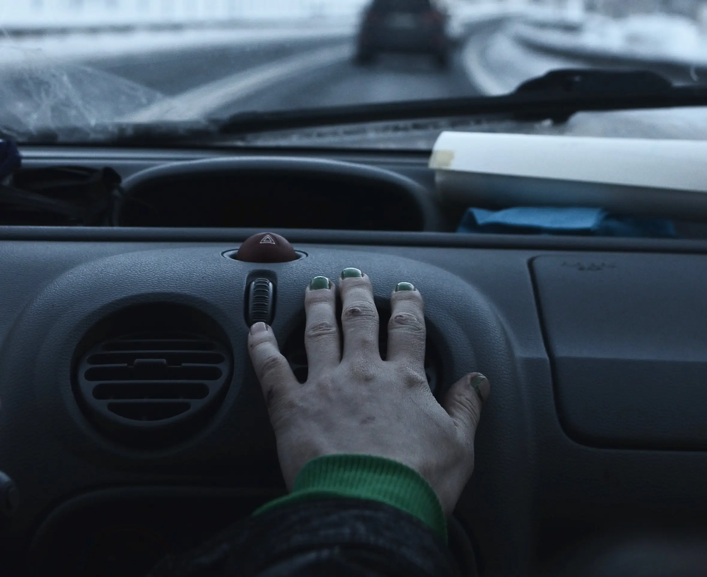 Kratka nawiewu klimatyzacyjnego samochodu